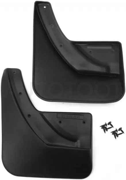 Брызговики задние для MAZDA CX-7, 2009-2012, 2 шт. (standard) / Мазда СХ-7
