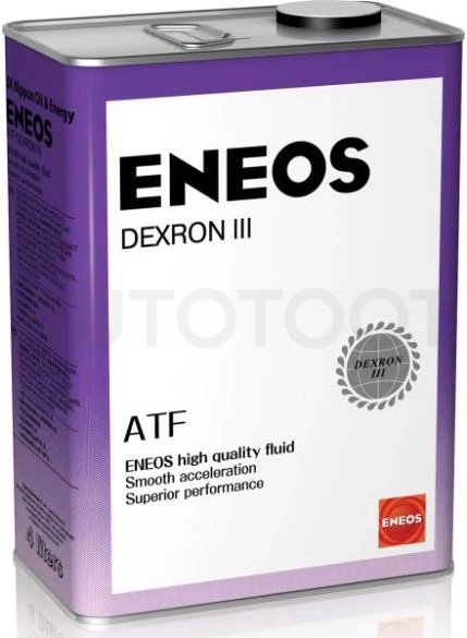Масло трансмиссионное ENEOS ATF Dexron III 4 л - Артикул OIL1309 - Производитель Eneos - Фото, Отзывы, Цены