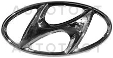 Эмблема на решетку радиатора -863631R000 Hyundai-Kia для HYUNDAI SOLARIS