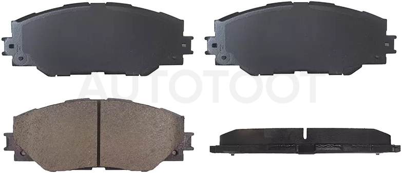 Колодки тормозные (Спереди) Toyota Harrier (XU60) 13-20 / Prius (ZVW30,ZVW50) 09-19 / Prius Alpha 11-21 / RAV4 (XA30,XA40) 05-19 / Scion tC 10-16 / Toyota Auris 09-18 / Blade 06-12 / Mark X Zio 07-13 / Mirai 14
