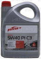 5W-40 Масло моторное синтетическое "ORIGINAL PI C3 5W-40", 4л