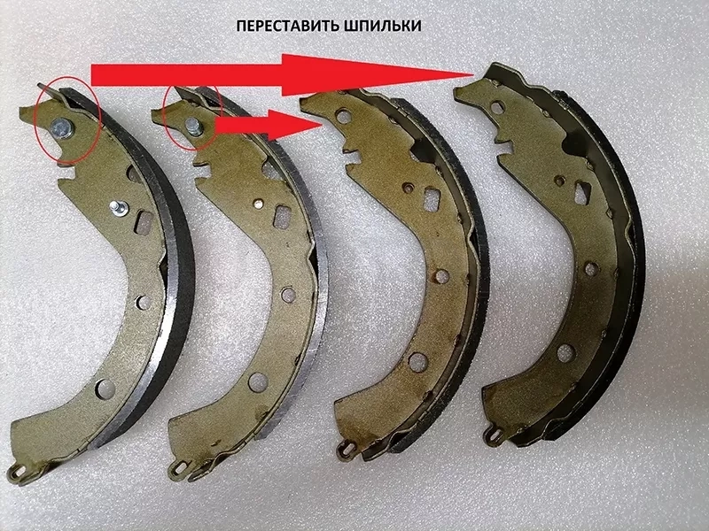 Колодки тормозные барабанные Toyota Allion (T240) 01-07 / Premio 01-07