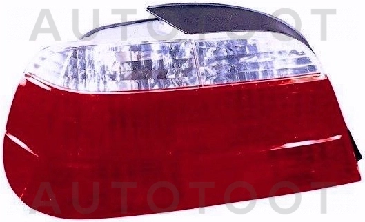 Фонарь задний левый (хрусталь, красно-белый) -  для BMW 7SERIES