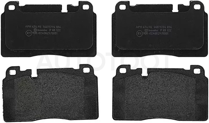 Колодки тормозные (Спереди) Audi A6 10-18 / A7 10-18 / Q5 08-17 / S6 12-18
