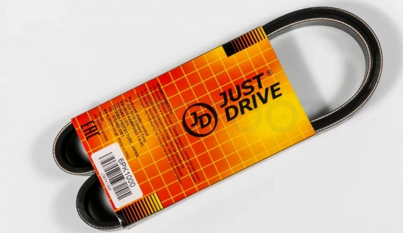 Ремень поликлиновый JD - Артикул 6PK1000 - Производитель Just Drive - Фото, Отзывы, Цены