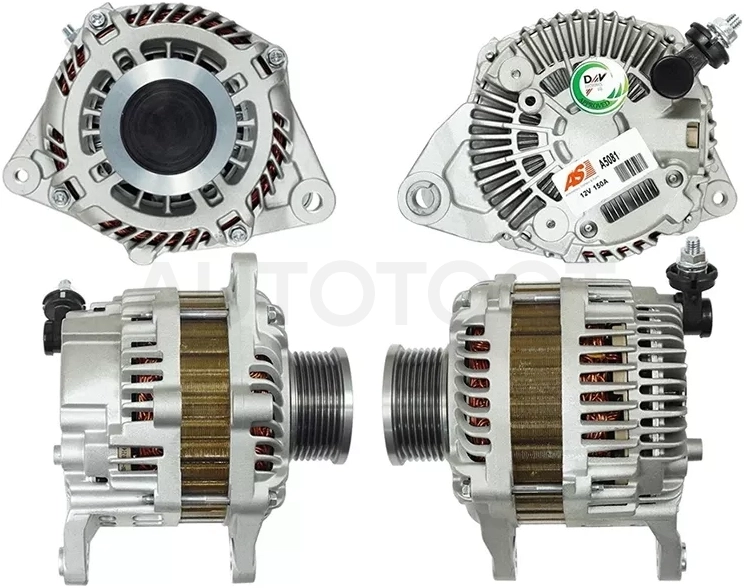 Генератор NISSAN NAVARA D40M YD25DDTI 05-10/PATHFINDER R51M 05-14 12V 150A