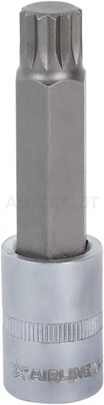 Головка торцевая 1/2" со вставкой SPLINE M16, L=100мм - Артикул ATBS70 - Производитель Airline - Фото, Отзывы, Цены