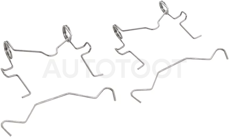 Комплект монтажный тормозных колодок RR TOYOTA MARK X/CROWN 03-/LEXUS GS300/GS430/GS460