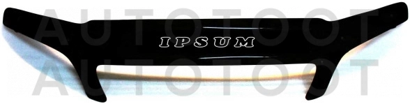 Дефлектор капота (мухобойка) -  для TOYOTA IPSUM
