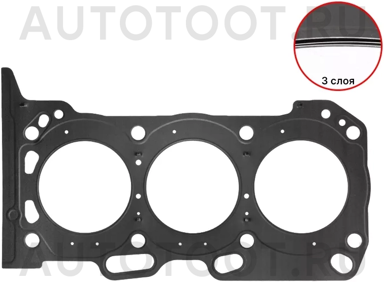 Прокладка головки блока TOYOTA 3-5GRF#E RH - Артикул 1111531041 - Производитель Toyota - Фото, Отзывы, Цены