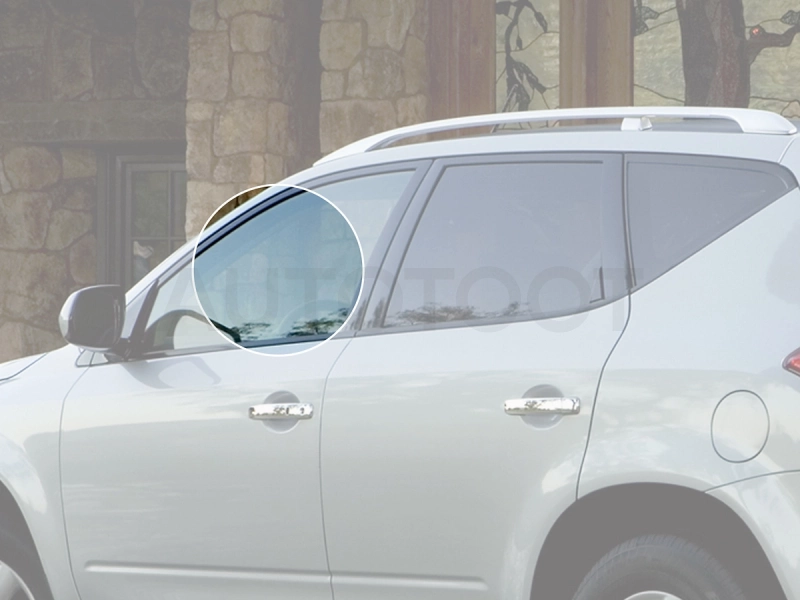 Стекло переднее левое опускное -  для NISSAN MURANO