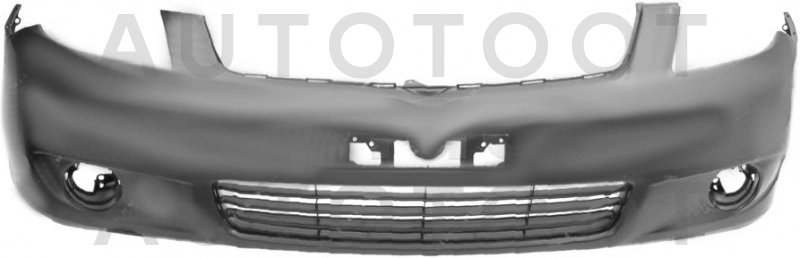 Бампер передний (под круглые туманки) -  для TOYOTA COROLLA SPACIO, TOYOTA COROLLA VERSO
