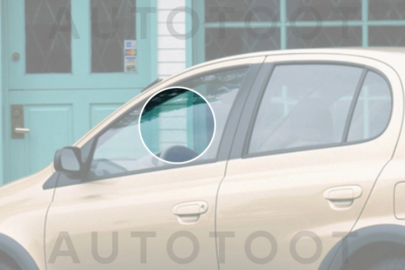 Стекло переднее левое опускное -  для TOYOTA ECHO, TOYOTA PLATZ, TOYOTA VITZ, TOYOTA YARIS