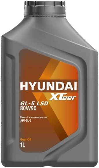 80W-90 Масло трансмиссионное "Gear Oil-5 LSD 80W-90", 1л