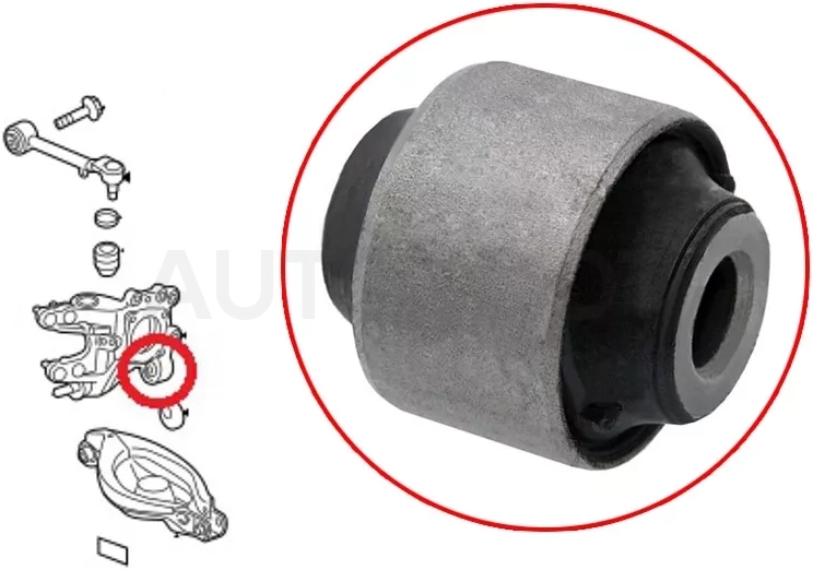 Сайлентблок цапфы Acura MDX 00-13 / Honda Pilot 08-15