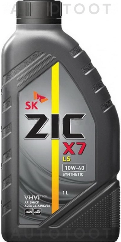 10W-40 SM 1л масло моторное ZIC X7 LS синтетика - Артикул 132620 - Производитель ZIC - Фото, Отзывы, Цены