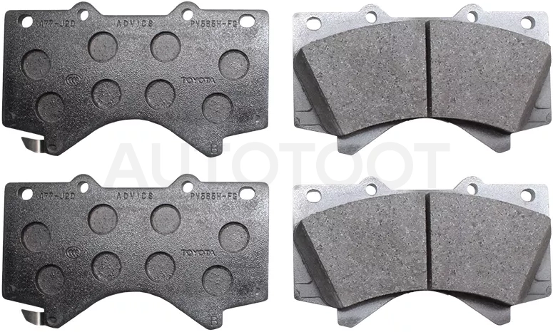 Колодки тормозные (Спереди) Toyota Land Cruiser (J200) 07-21 / Lexus LX 07-23