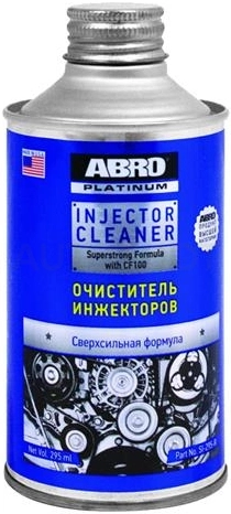 Промывка инжекторов сверхсильный платинум ABRO 295мл