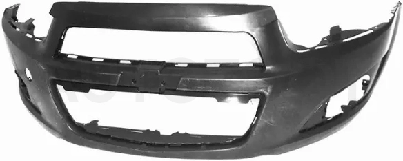 Бампер передний Chevrolet Aveo 11-15