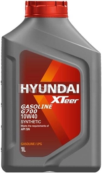 10W-40 Масло моторное синтетическое "Gasoline G700 10W-40", 1л