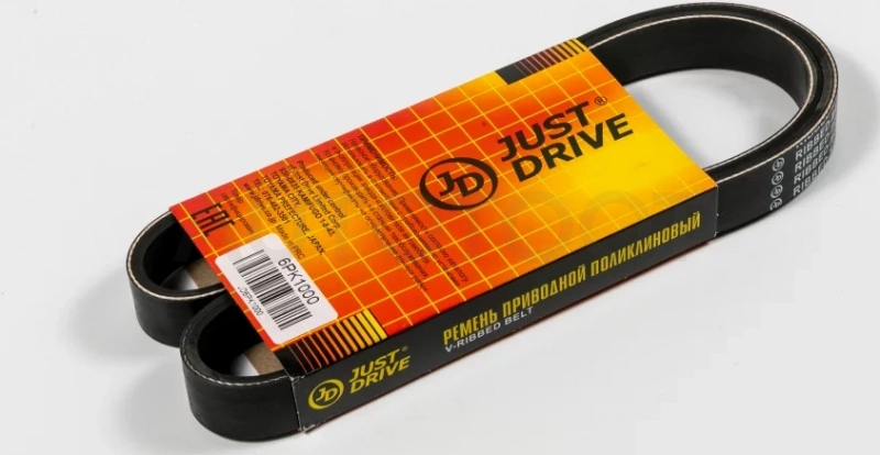 Ремень поликлиновый JD - Артикул 6PK1000 - Производитель Just Drive - Фото, Отзывы, Цены
