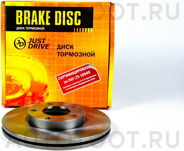 Диск тормозной передний DF4384 (278x25) 5 отв - Артикул JBD0058 - Производитель Just Drive - Фото, Отзывы, Цены