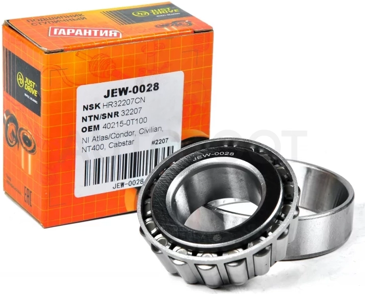 Подшипник конический (HR32207J) - Артикул JEW0028 - Производитель Just Drive - Фото, Отзывы, Цены