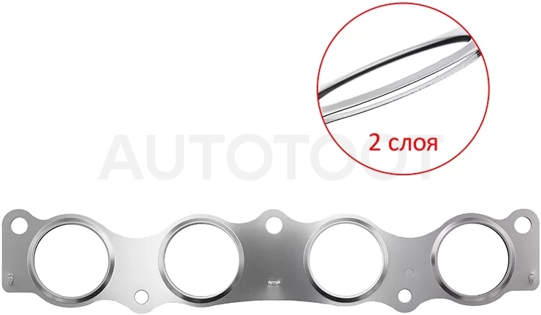 Прокладка выпускного коллектора TOYOTA COROLLA/ALLION 2-3ZR-FE 07