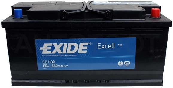 Аккумулятор EXIDE 110Ah 850A обратная полярность(-+)
