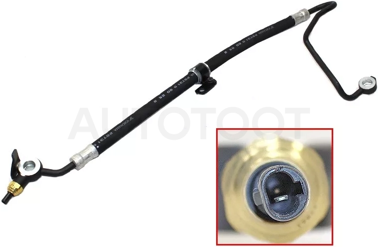 Шланг ГУР Toyota Land Cruiser (J100) 98-07 / Land Cruiser Cygnus 98-07 1HZ