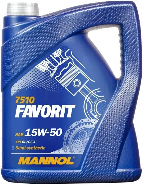 15W-50 MANNOL Favorit 5л Масло моторное минеральное - Артикул 4036021505404 - Производитель Mannol - Фото, Отзывы, Цены