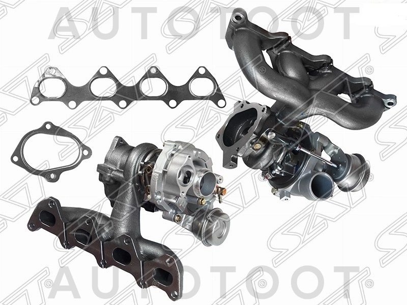 Турбина (турбокомпрессор) 1.4TSI -ST03C145701B Sat для VOLKSWAGEN GOLF, VOLKSWAGEN PASSAT, VOLKSWAGEN JETTA, SKODA RAPID, SKODA FABIA