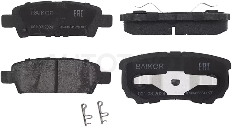 Колодки тормозные (Сзади) Mitsubishi Lancer 02-17 / Outlander 02-12 / Dodge Caliber 06-12 / Jeep Compass 06-15 / Liberty 01-07 / Mitsubishi Airtrek 01-05 / Galant Fortis 07-15 / Lancer Cedia 00-03 / Lancer Evolution 07-17