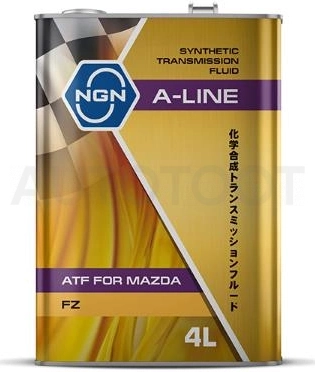 Масло трансмиссионное синтетическое NGN ATF FZ A-Line 4л - Артикул V182575186 - Производитель NGN - Фото, Отзывы, Цены