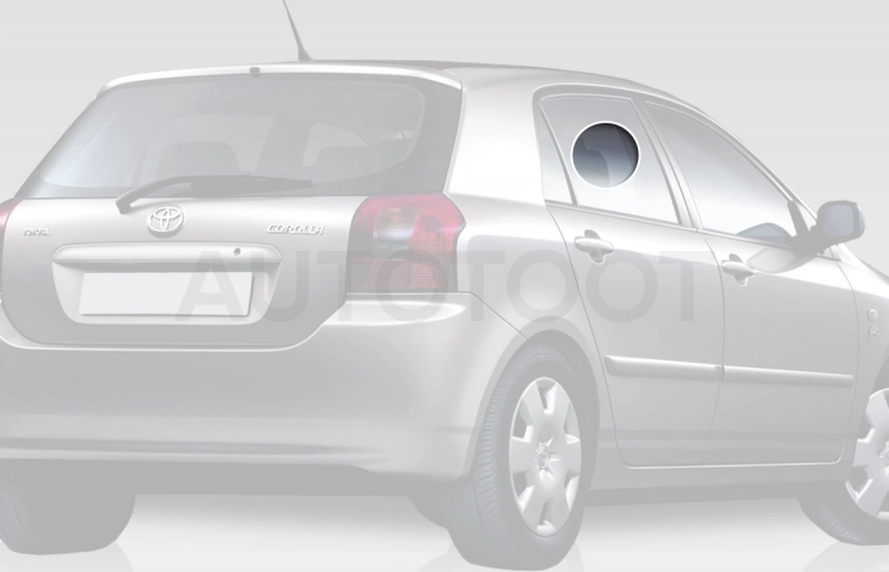 Стекло заднее правое опускное -  для TOYOTA ALLEX, TOYOTA COROLLA, TOYOTA RUNX