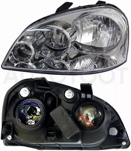 Фара Chevrolet Lacetti 04-13 / Daewoo Lacetti 04-09 (Слева/ Ручная регулировка/ 4D SED/5D WGN)