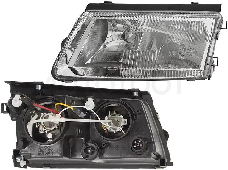 Фара Volkswagen Passat 96-00 (Слева) - Артикул 205080082B - Производитель Tyc - Фото, Отзывы, Цены