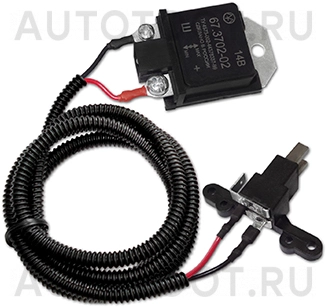 Реле регулятор генератора (3 уровня) -67370202 Энергомаш для LADA (ВАЗ) PRIORA