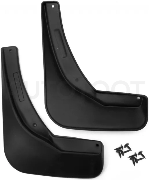 Брызговики передние для OPEL Astra GTC, 2010-2014, 2 шт. (standard) / Опель Астра