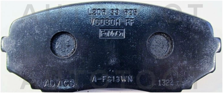 Колодки тормозные передние -STLCY23323Z Sat для MAZDA MPV, MAZDA CX-7, MAZDA CX-9