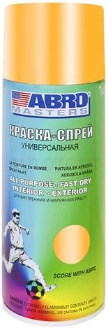 Краска спрей Золото 18К Abro Masters 400мл.