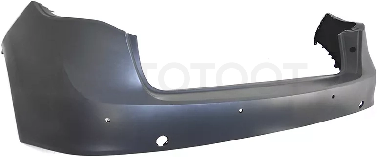 Бампер задний Porsche Cayenne 10-14 (Под сонары(парктроники)/ С отверстием под крюк)