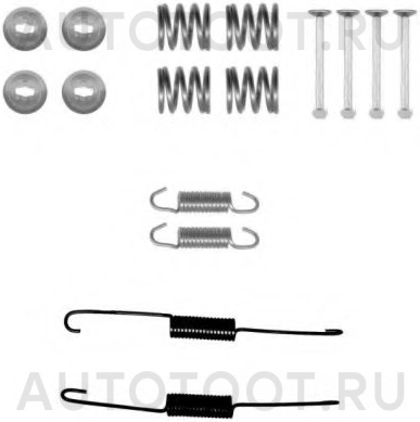 Ремкомплект заднего тормозного барабана -  для TOYOTA BELTA, TOYOTA COROLLA AXIO, TOYOTA COROLLA FIELDER, TOYOTA PREMIO, TOYOTA ALLION, TOYOTA PRIUS, TOYOTA VITZ, TOYOTA YARIS