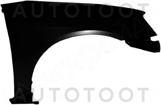 Крыло переднее правое (без отверстия под повторитель) -  для HONDA CIVIC