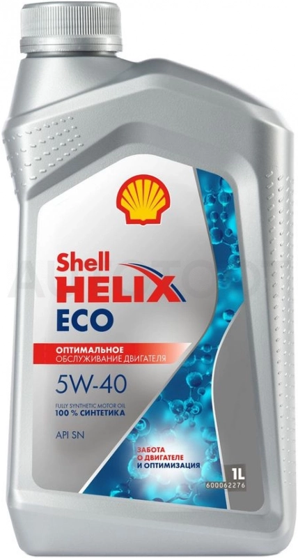 Масло моторное Shell Helix ECO SN 5W-40 синтетическое 1л
