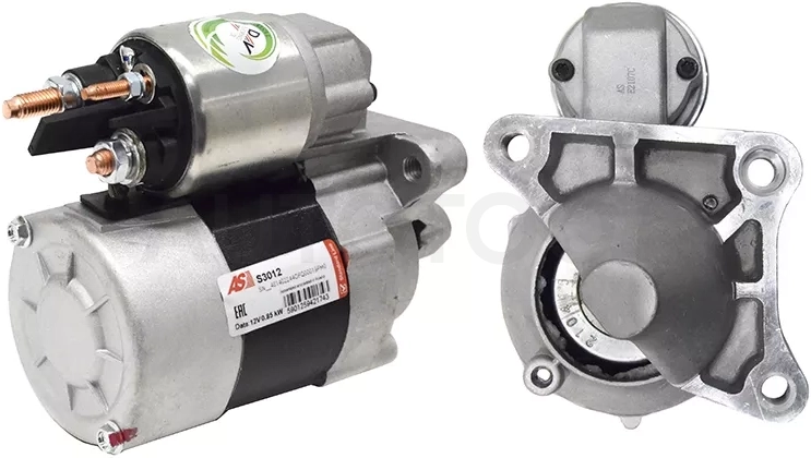 Стартер LADA Largus 12-21 / Nissan Almera 12-19 (0,8 kW/ Z=8/ (VALEO))