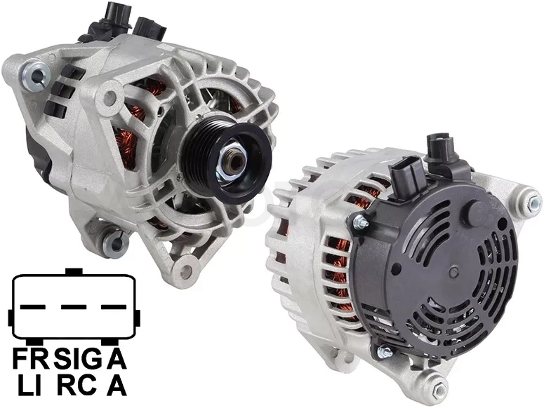 Генератор FORD FOCUS 1.8/2.0TD 98-05 F9DA/EDD/EYD# 12V 80A