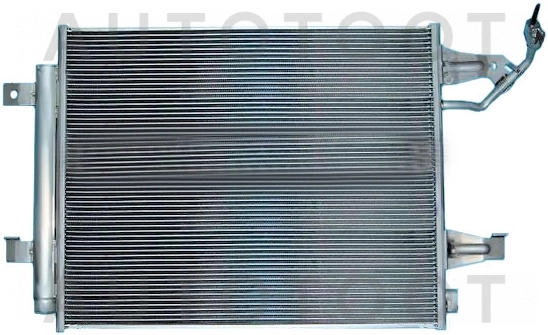 Радиатор кондиционера -MC0001Z2 Sat для MITSUBISHI COLT