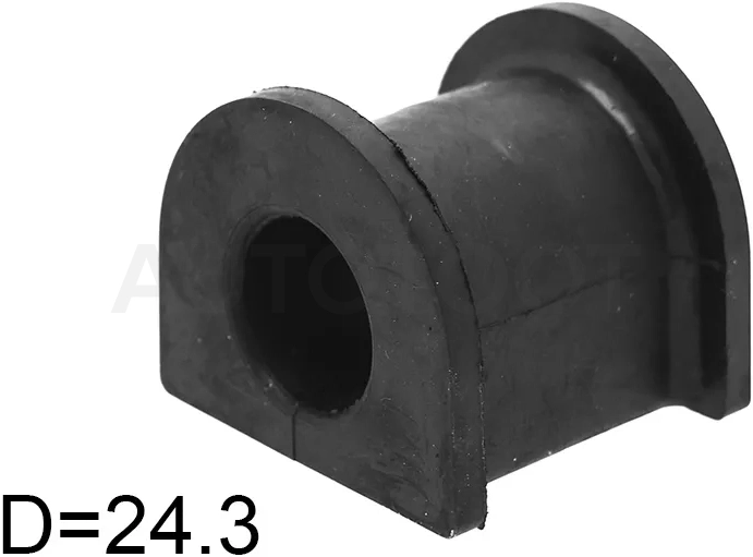 Втулка стабилизатора Chevrolet Lanos 05-09 / Daewoo Lanos 97-08 / Nexia 94-08 / ЗАЗ Ланос 08-16 (24,30)