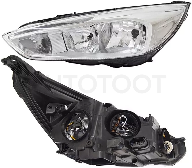 Фара Ford Focus 14-19 (Слева/ ДХО/ С электрокорректором)